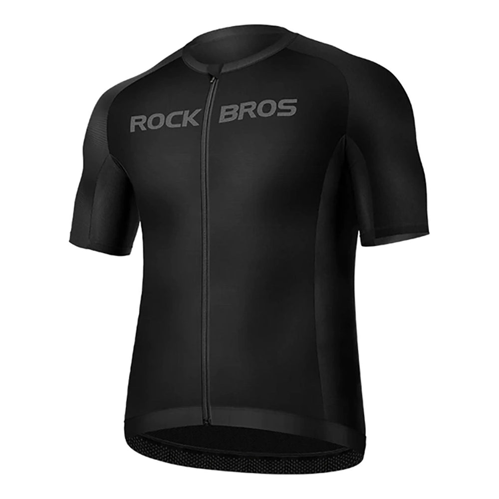 Rockbros 15120002005 kortærmet XXL cykeltrøje - sort