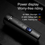 Rockbros V9M-1000 forhjulslys 1000lm - sort
