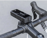 Rockbros 24310002001 cykel lys 850 lm med powerbank funktion + USB-C - USB-A kabel - sort