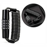 Rockbros T609 bicycle lock with 1.5 m combination - black