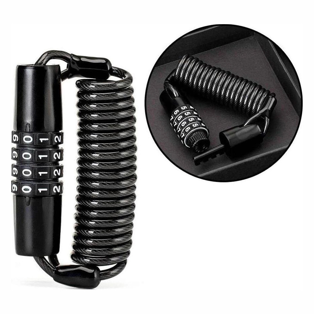 Rockbros T609 cykellås med 1,5 m kombination - sort