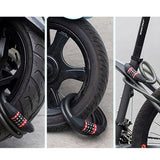 Rockbros RKS507-1BK cykellås med kombination 1,8 m - sort
