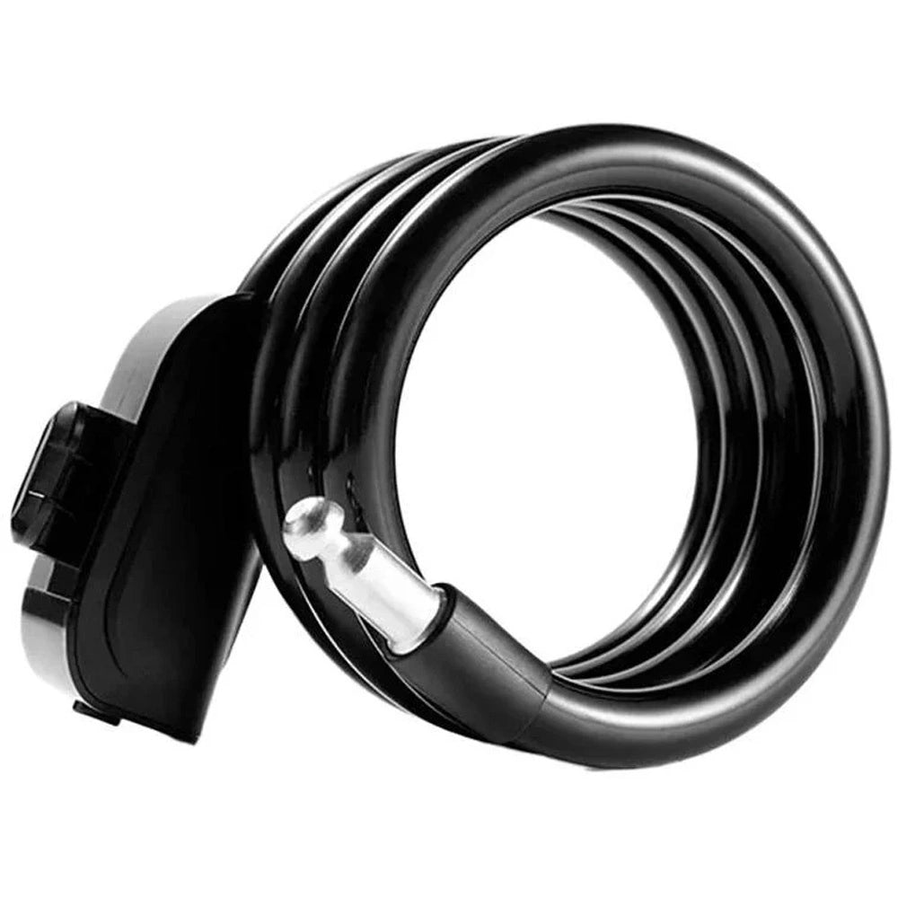 Rockbros RKS515-BK cykellås med 1,1 m nøgle - sort