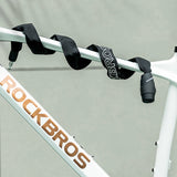 Rockbros 3230002001 cykellås med kombination og nøgle - sort