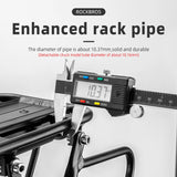 Rockbros 33210004001 cykelstativ med hylde - sort