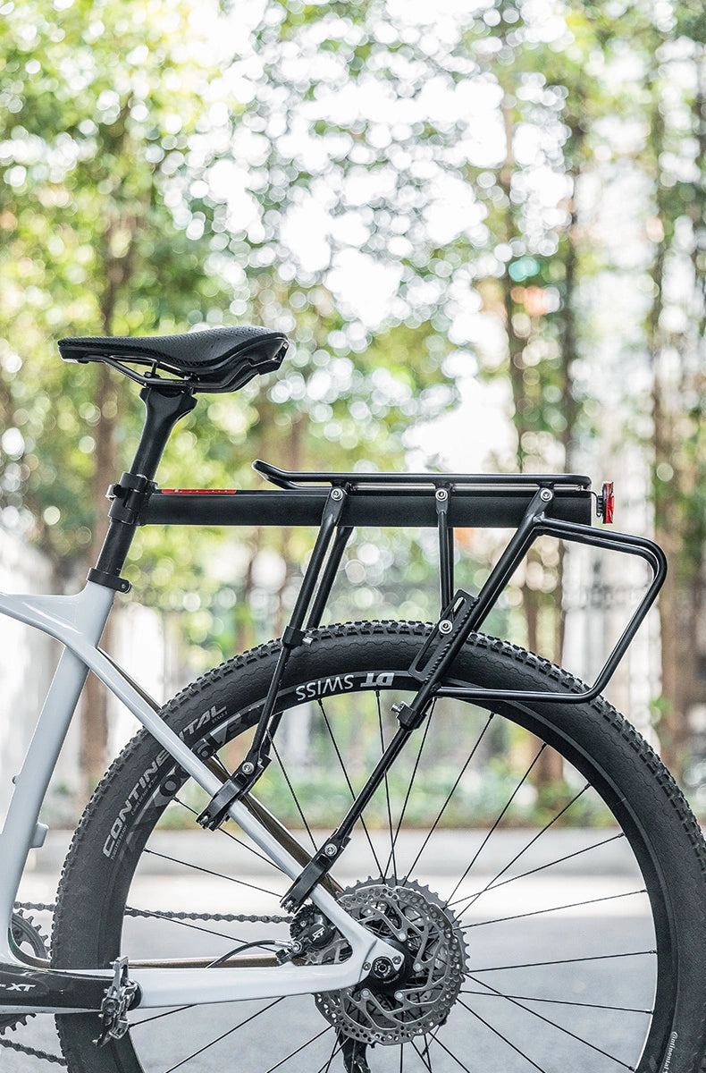 Rockbros 33210004001 cykelstativ med hylde - sort
