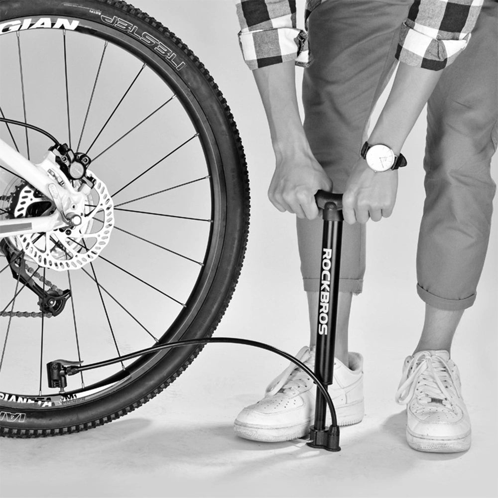 Rockbros A320 gulvcykelpumpe - sort