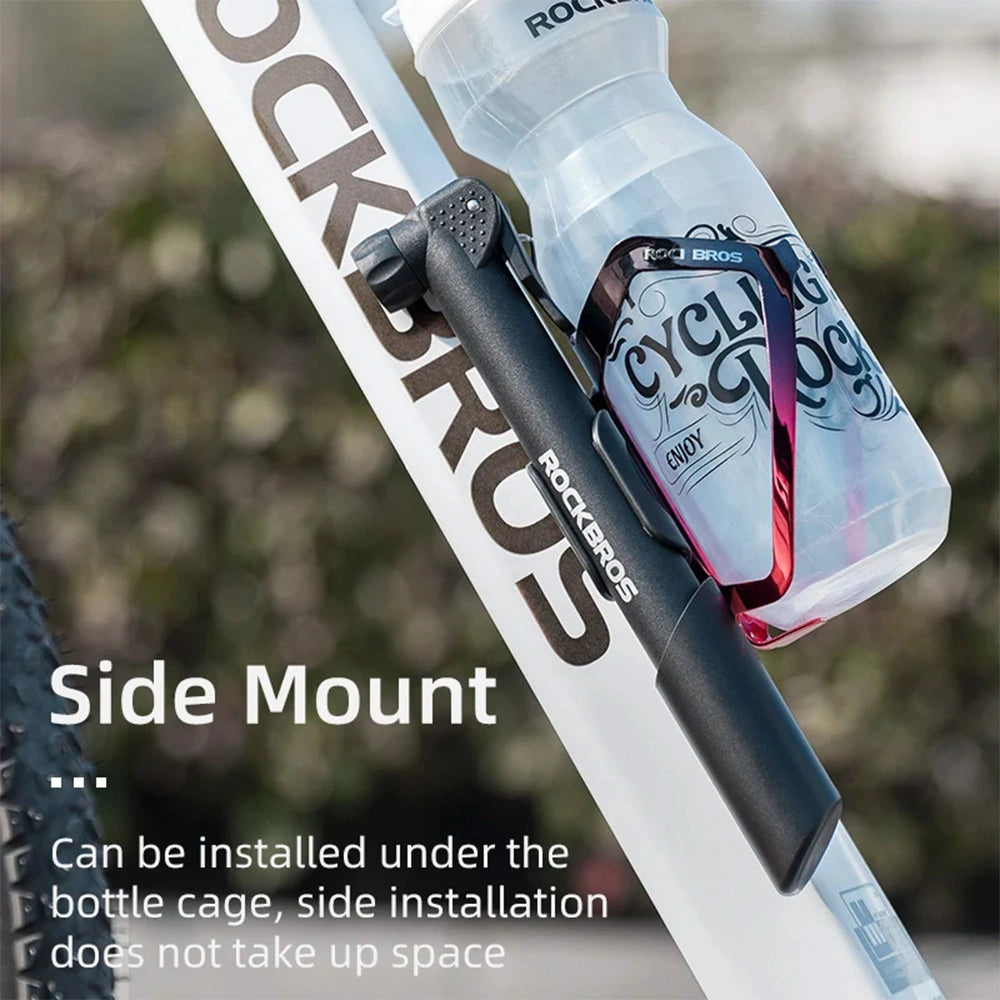 Rockbros 42520001001 cykelpumpe - sort