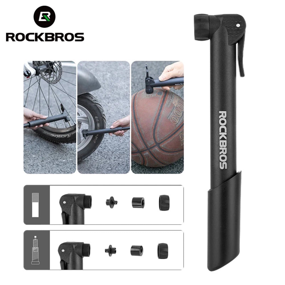 Rockbros 42520001001 cykelpumpe - sort
