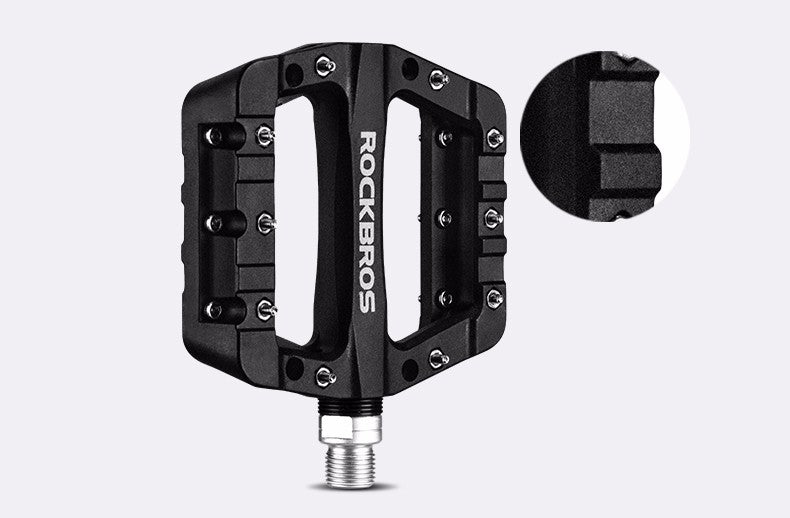 Rockbros 2017-12CBK Nylon cykelpedal sæt - sort