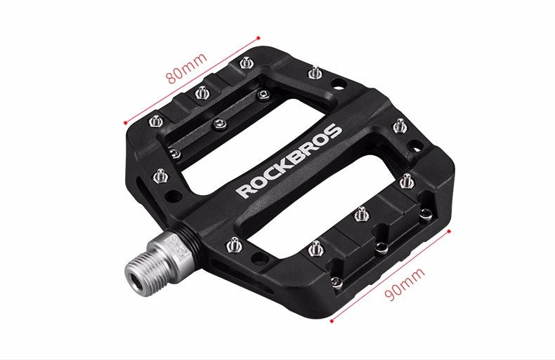Rockbros 2017-12CBK Nylon cykelpedal sæt - sort