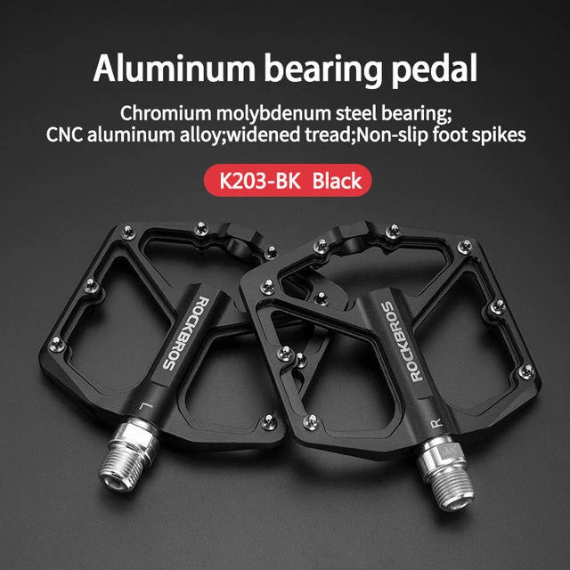Rockbros K203-BK cykelpedalsæt - sort