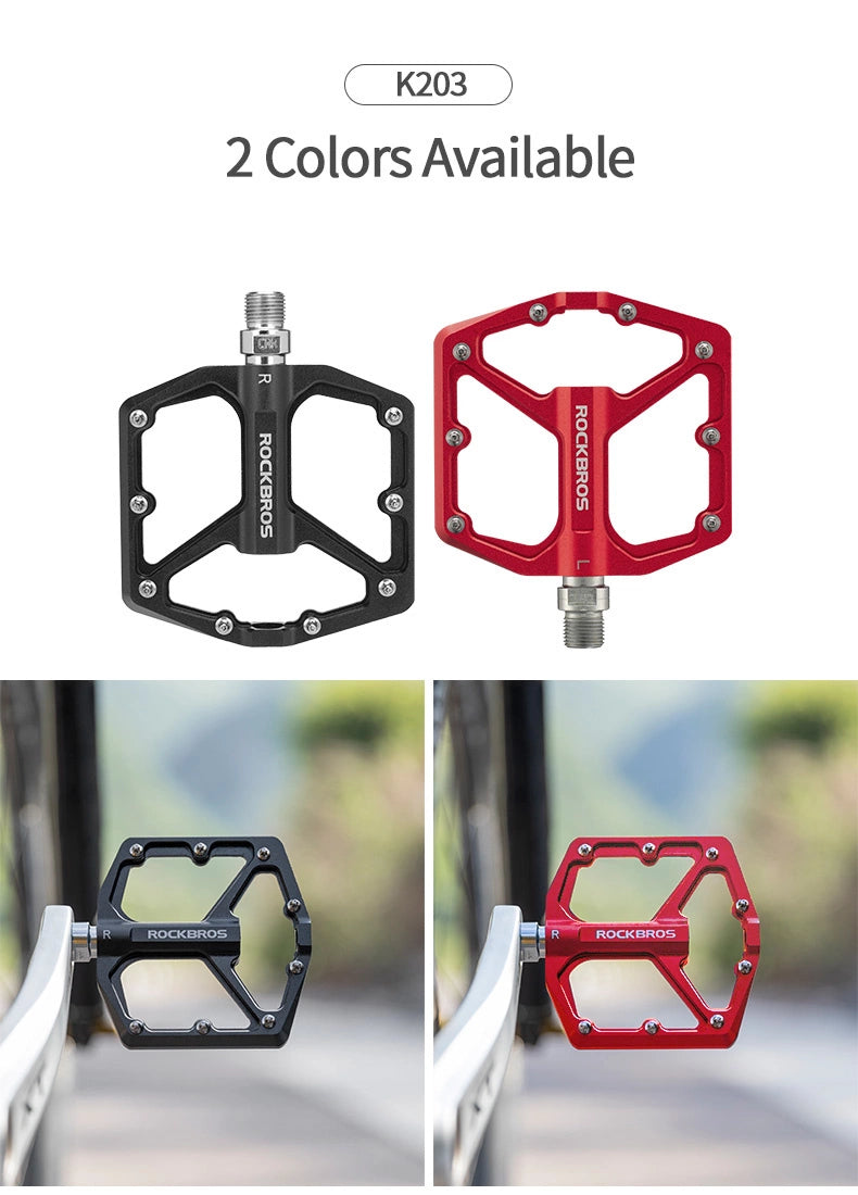 Rockbros K203-BK cykelpedalsæt - sort
