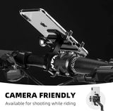 Rockbros 699-BK Aluminium Alloy Bike Phone Holder - sort