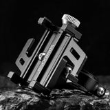 Rockbros 699-BK Aluminium Alloy Bike Phone Holder - sort