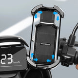 Rockbros 25210032001 Hjultelefonholder til cykel - sort