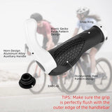 Rockbros BT1007W Cykelholder med horn - hvid