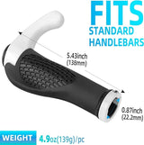 Rockbros BT1007W Cykelholder med horn - hvid