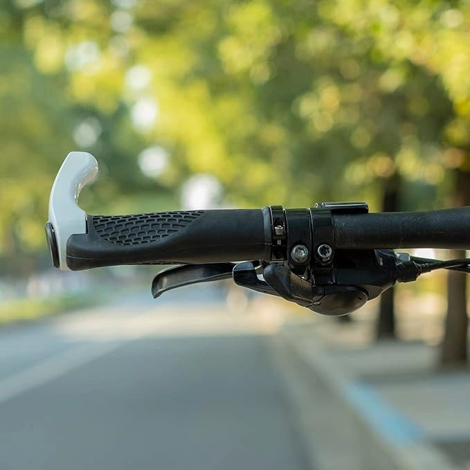 Rockbros BT1007W Cykelholder med horn - hvid