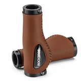 Rockbros 40720001002 lædercykelhåndtag - brun