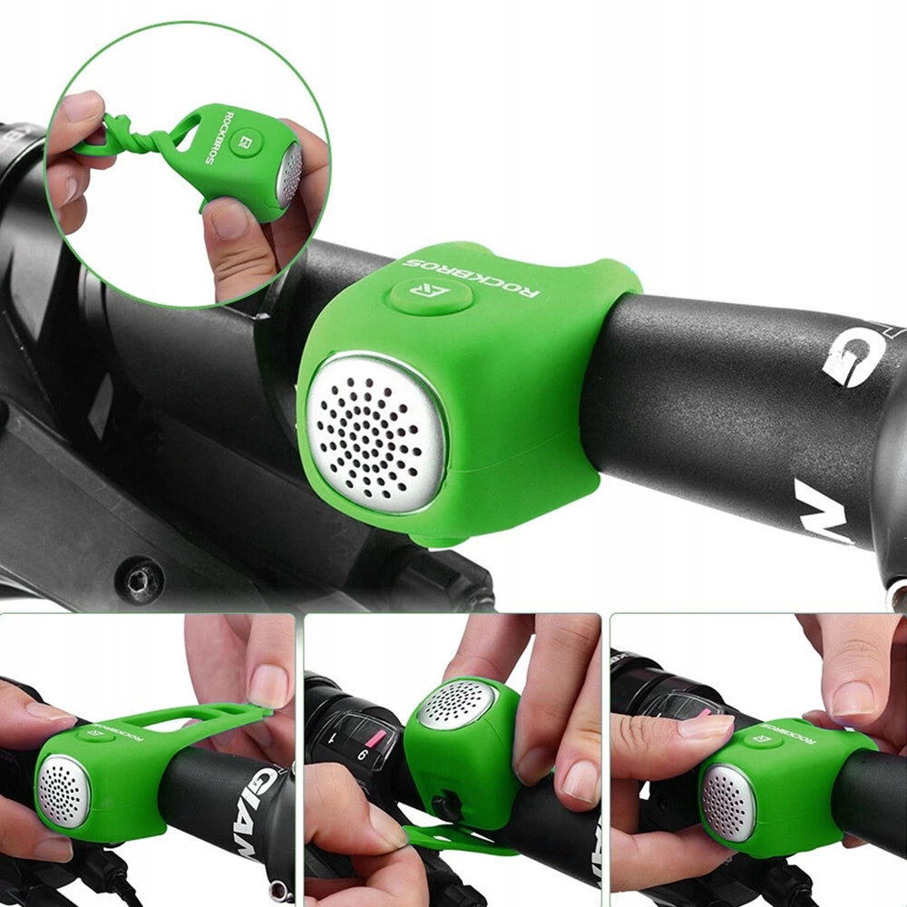 Rockbros CB1709GN elektronisk cykelklokke - grøn