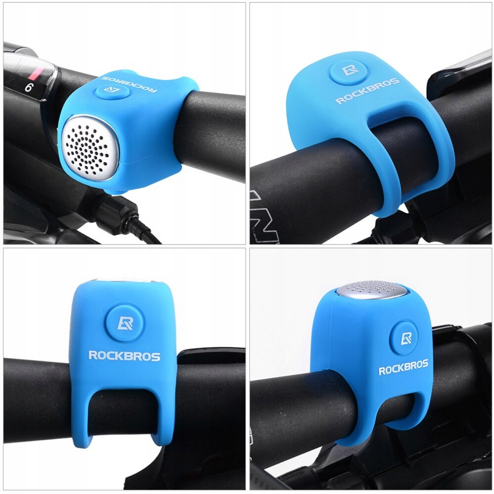 Rockbros CB1709BU elektronisk cykelklokke - blå