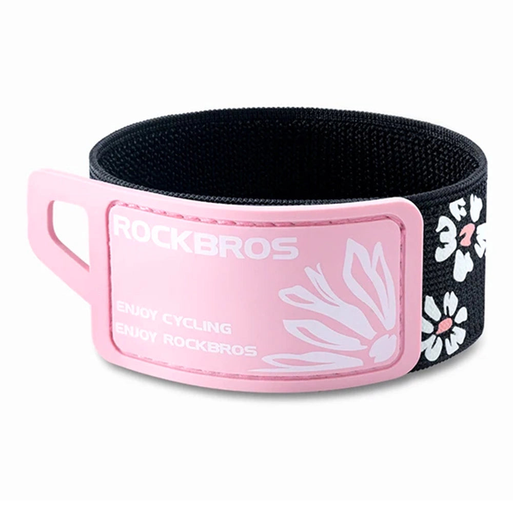 Rockbros reflekterende tape 49210010001 - lyserødt