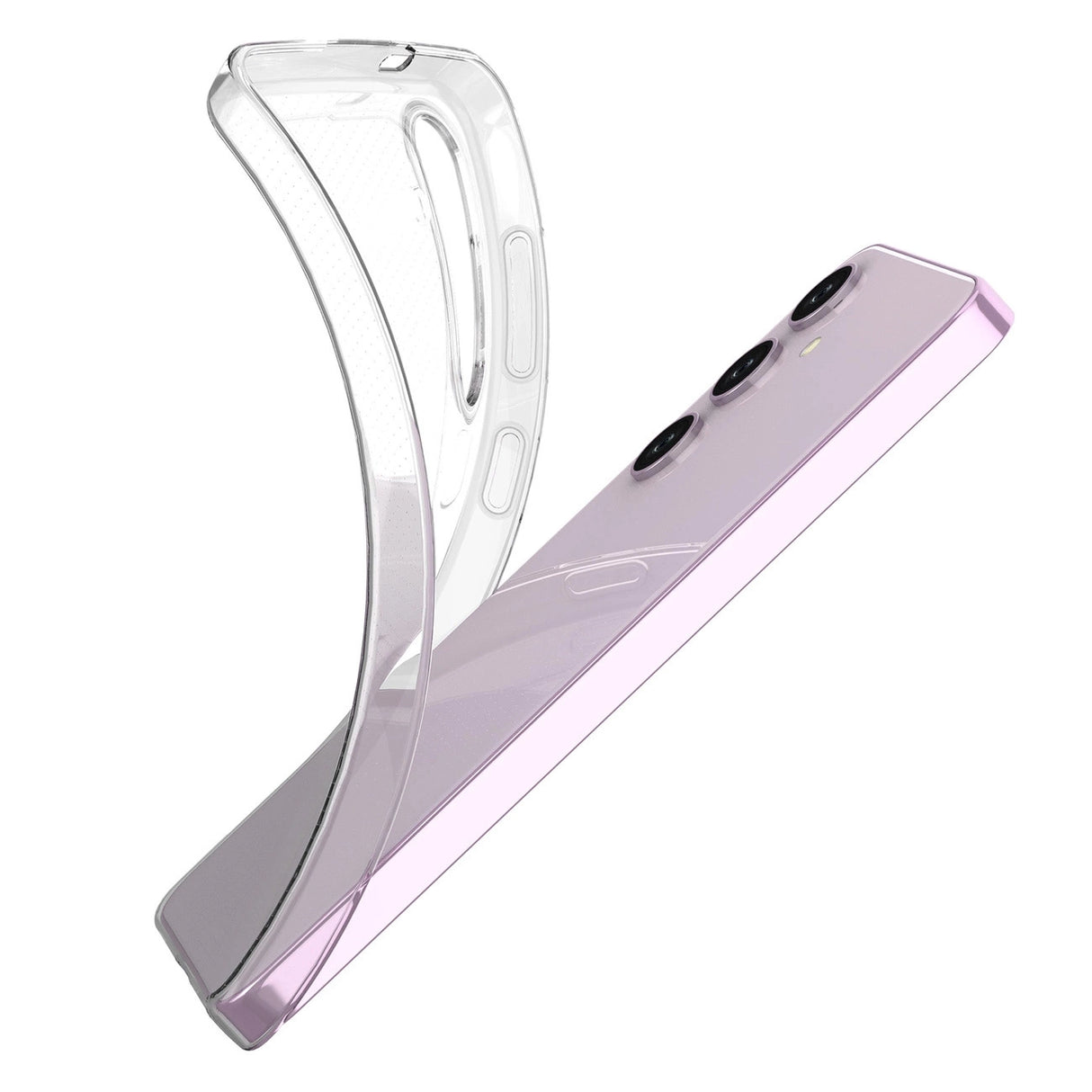 Ultra Clear-kasse til Samsung Galaxy A35 - gennemsigtig