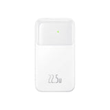 Baseus Comet Series powerbank med display 10000mAh 22.5W - hvid + USB-A - USB-C kabel