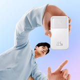 Baseus Comet Series powerbank with display 10000mAh 22.5W - white + USB-A - USB-C cable