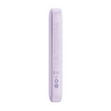 Baseus Comet Series powerbank med display 10000mAh 22.5W - lilla + USB-A / USB-C kabel