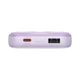 Baseus Comet Series powerbank med display 10000mAh 22.5W - lilla + USB-A / USB-C kabel