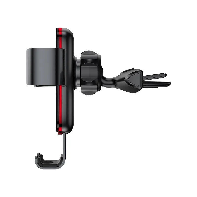 Baseus Metal Age Gravitational Holder til CD-slot (Sort)