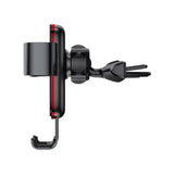 Baseus Metal Age Gravitational Holder til CD-slot (Sort)