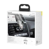 Baseus Metal Age Gravitational Holder til CD-slot (Sort)