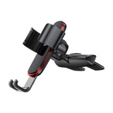 Baseus Metal Age Gravitational Holder til CD-slot (Sort)