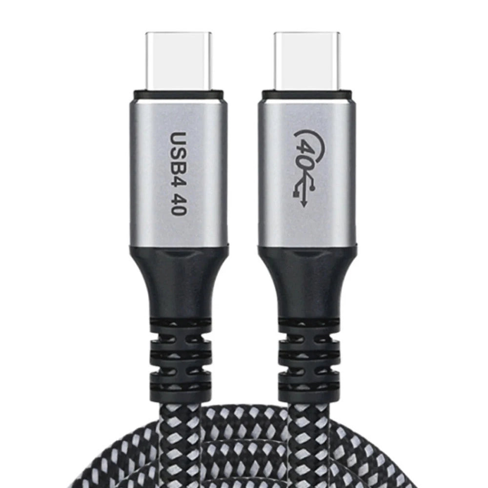 Choetech XCC-1040 USB-C - USB-C kabel 240W 8K 60Hz 1,2m - sort