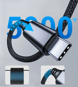 Choetech AUX006 USB-C / mini jack 3,5 mm kabel 1 m - sort