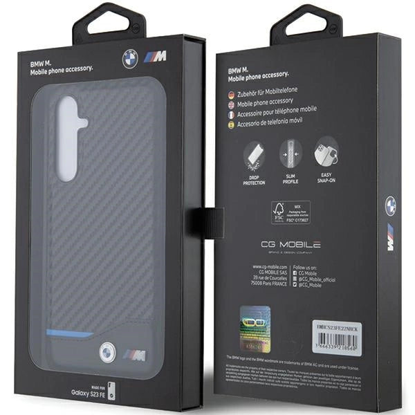 BMW BMHCS23FE22NBCK S23 FE S711 sort/sort Læder Carbon