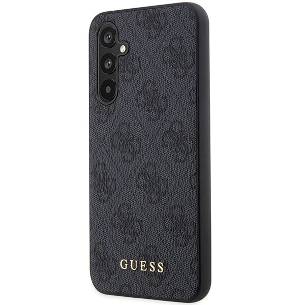Guess GUHCS23FEG4GFGR S23 FE S711 grå/grå hardcase 4G Metal Gold Logo