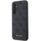 Guess GUHCS23FEG4GFGR S23 FE S711 grå/grå hardcase 4G Metal Gold Logo
