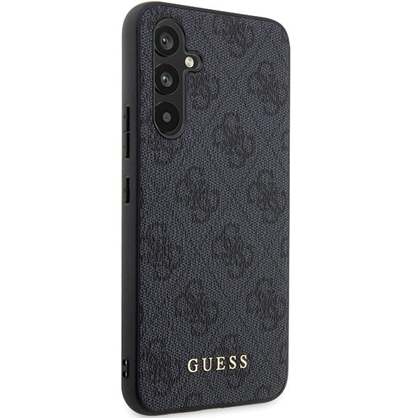 Guess GUHCS23FEG4GFGR S23 FE S711 grå/grå hardcase 4G Metal Gold Logo