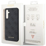 Guess GUHCS23FEG4GFGR S23 FE S711 grå/grå hardcase 4G Metal Gold Logo
