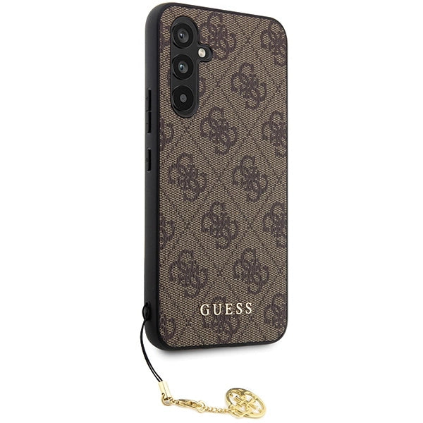 Guess GUHCS23FEGF4GBR S23 FE S711 brun/brun hardcase 4G Charms Collection
