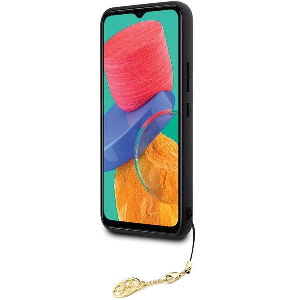 Guess GUHCS23FEGF4GBR S23 FE S711 brun/brun hardcase 4G Charms Collection