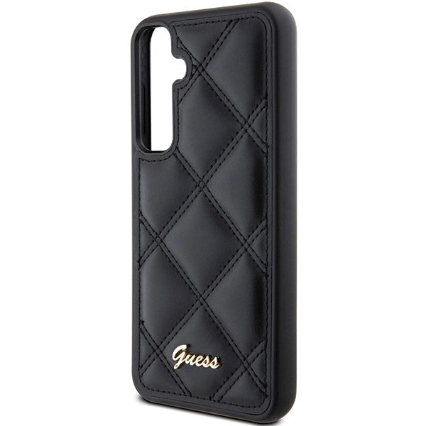 Guess GUHCS23FEPSQSQSK S23 FE S711 sort/sort hardcase Quilted Metal Logo