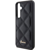 Guess GUHCS23FEPSQSQSK S23 FE S711 sort/sort hardcase Quilted Metal Logo