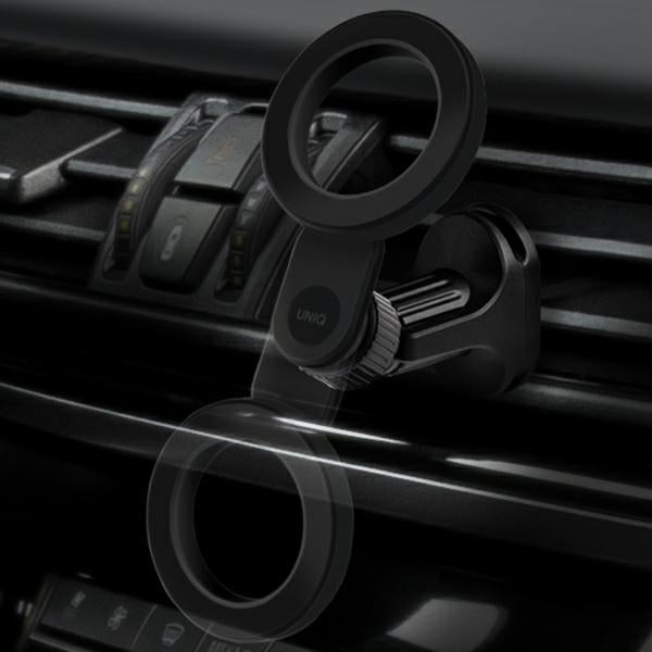 Uniq Trelix Car magnetisk bilholder til luftventil - sort
