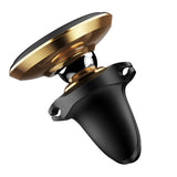 Baseus C40141201G13-00 Magnetic Car Air Vent Holder - Black and Gold