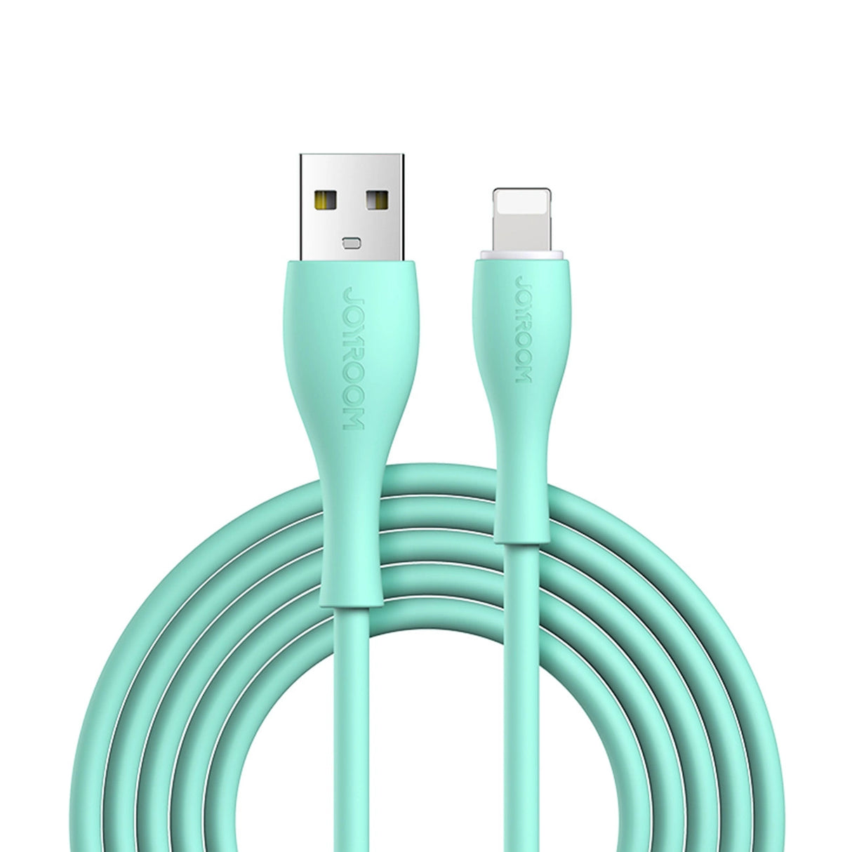 Joyroom Bowling Data Cable S-2030M8 USB-A / Lightning 3A 2m - grøn